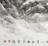 QA名家赵金鸰太行雪村系列之四尺《今天是个好日子》(询价)