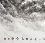 QA名家赵金鸰太行雪村系列之四尺《今天是个好日子》(询价)