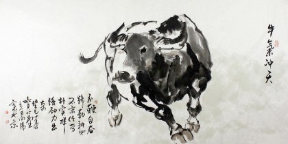 肉質画【牛】油彩画 230d7611ac6f0b970e5d6d98cbae94