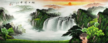 【已售】吴东小六尺旭日祥云聚宝盆