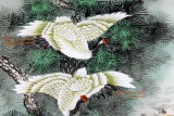 【已售】凌雪四尺斗方祝寿图《松鹤延年》