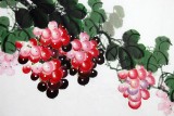 【已售】四尺餐厅葡萄图《硕果飘香》