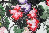 【已售】四尺丰收硕果葡萄图《硕果累累》