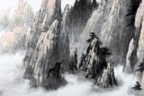 【已售】山水画协会副主席程冰石四尺《山河颂》