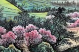 【已售】张慧仁六尺江南风景画《春风又绿江南岸》