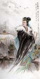 名家赵金鸰四尺思乡仕女《文姬思乡》(询价)