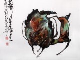 【已售】刘纪 四尺《白日登山望烽火》 中国画大家 真迹收藏