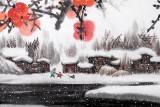 【已售】中国美协赵金鸰四尺《浪漫的冬日》(询价)