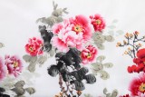 【已售】国家一级美术师王宝钦小六尺《花开富贵》(询价)