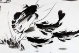 【已售】黑龙江民族书画院副院长齐根石三尺《鸿运当头》
