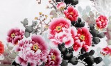 【已售】国家一级美术师王宝钦六尺《花开富贵》(询价)