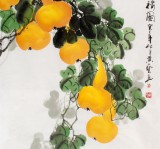 【已售】四尺国画葫芦《福禄图》