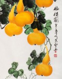 【已售】三尺葫芦画《福禄图》