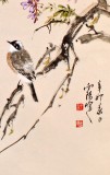QA中美协会员 画坛名家王向阳四尺斗方《紫气东来》(询价)