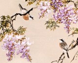 QA中美协会员 画坛名家王向阳四尺斗方《紫气东来》(询价)