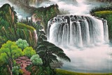 【已售】吴东六尺风水画《聚宝盆》