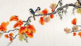 【已售】北京美协凌雪四尺作品《晓霜枫叶红》