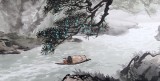 【已售】民盟美协理事黄奇松四尺《瘦根盘地远》