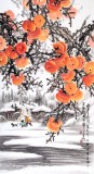 可定制 河北美协理事赵金鸰作品《浪漫冬日》(询价)