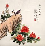 【已售】北京美协凌雪四尺斗方《繁花似锦》