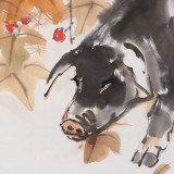 【已售】王向阳四尺斗方《大富贵》