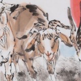 【已售】王向阳四尺《三阳开泰》