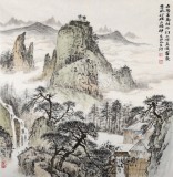 【已售】国家画院刘金河四尺斗方《世态呈万相》