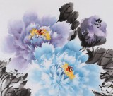 【SK已售】河北著名老花鸟画家刘卓华四尺斗方《只留清气满人间》