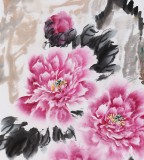 【已售】刘卓华 四尺《昨夜东风巧吹开》 河北著名老画家