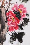【已售】刘卓华 四尺《美艳绝伦盖群芳》 河北著名老画家（询价）