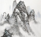 SK北京美协张春奇四尺《漓江春雨》（询价）