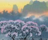 【已售】张泉踪四尺《诗境家园》