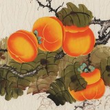 【已售】北京美协凌雪 小六尺花鸟画《事事如意》