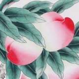 【已售】张洪山四尺斗方《长寿图》