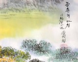 SKSD朝鲜画家宋明哲 四尺《乡村的早晨》