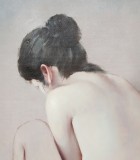 【已售】黄振能 人体油画《花开时节》