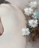 【已售】黄振能 人体油画《花开时节》