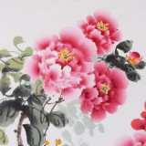 【已售】河南美协会员 王伟宁 四尺《国色天香》