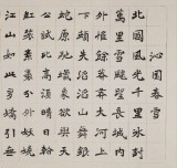 【已售】中书协会员戴馥芳 四尺《沁园春 雪》