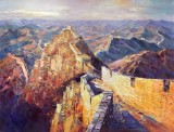 【已售可订】郭莹 《长城金秋》 布面油画