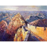 【已售可订】郭莹 《长城金秋》 布面油画