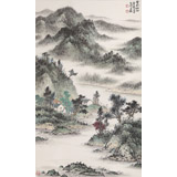 出版物原作 刘金河三尺《云水怡山得静心》