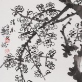 【已售】湖南省著名书画家罗华斌 四尺斗方《清香》