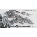 张春奇 四尺《桂林月牙山春雨》徐悲鸿纪念馆艺术中心理事（询价）
