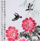 【已售】刘卓华 四尺《素华映月只闻香》 河北著名老画家