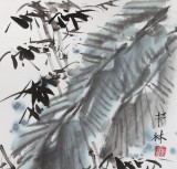 南海禅寺 妙林居士 四尺斗方《春思》