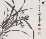 SK安徽美协何华贤 四条屏《梅兰竹菊》