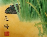 【已售】山东美协赵逸梅四尺斗方《春意》