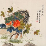 【已售】北京美协凌雪四尺斗方《安居乐业》