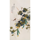 【已售】北京美协凌雪四尺《福禄绵长》